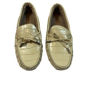 Aerosoles Winter Boater Size 9 M Women’s  Stone Leather  Casual Moccasins
